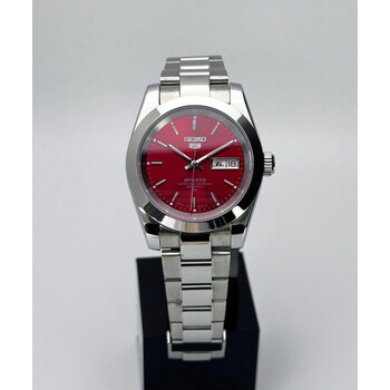 Custom Seiko Mod • Red Day-Date Oyster Perpetual • 39mm